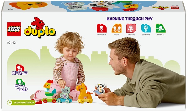 Конструктор LEGO DUPLO Поезд животных 10412