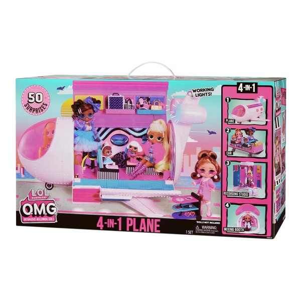 Кукольный набор L.O.L. SURPRISE! O.M.G. Travel Самолет