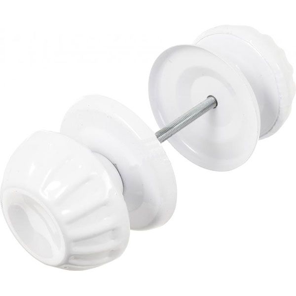 Ручка дверна Зефір РЛ071 біла