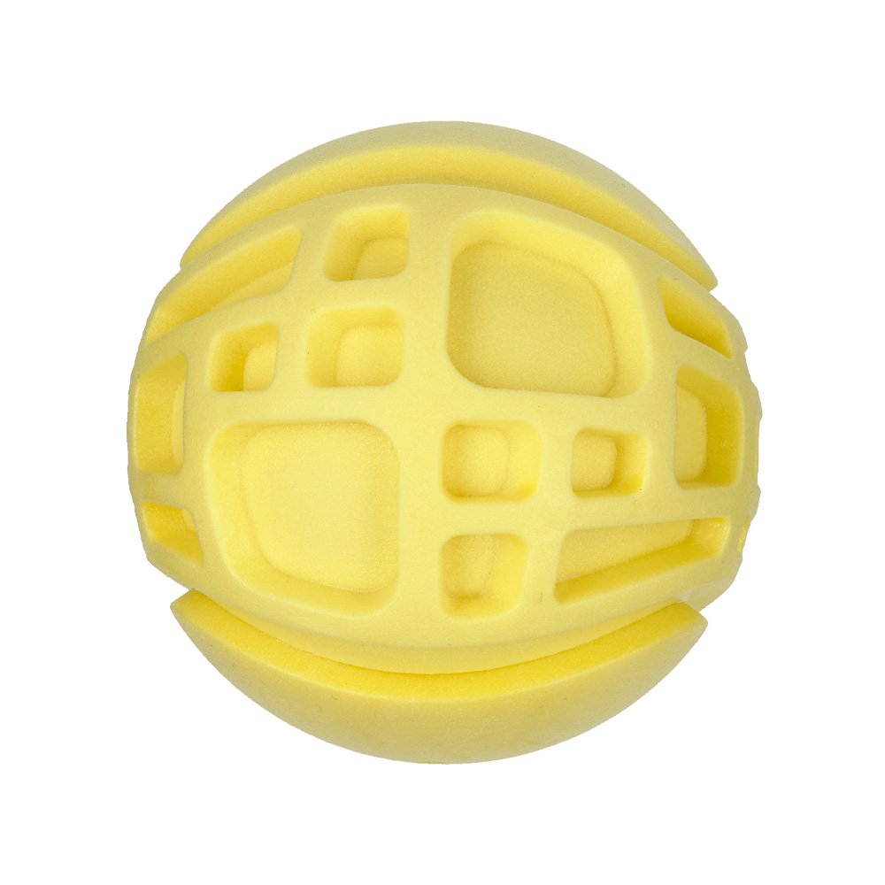 Игрушка для собак AnimAll GrizZzly Забавный мяч желтый (184882)