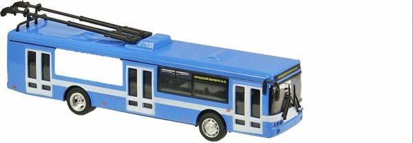 Автомодель Автопром 1:72 Тролейбус 6407ABCD