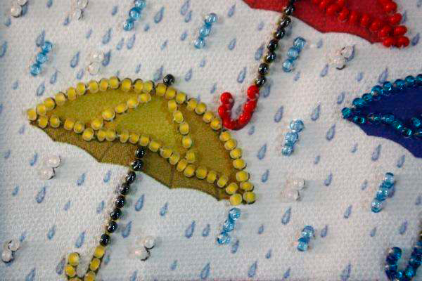 Набор для вышивания бисером «Сумка» Зонтики ACA Абрис Арт 