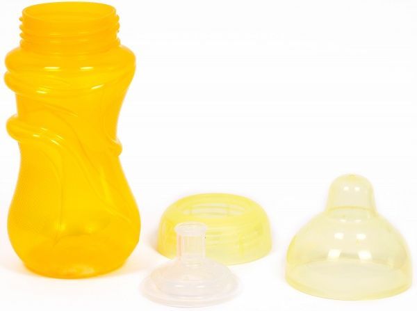 Поильник-непроливайка Курносики с силиконовым носиком 300 мл. 7028