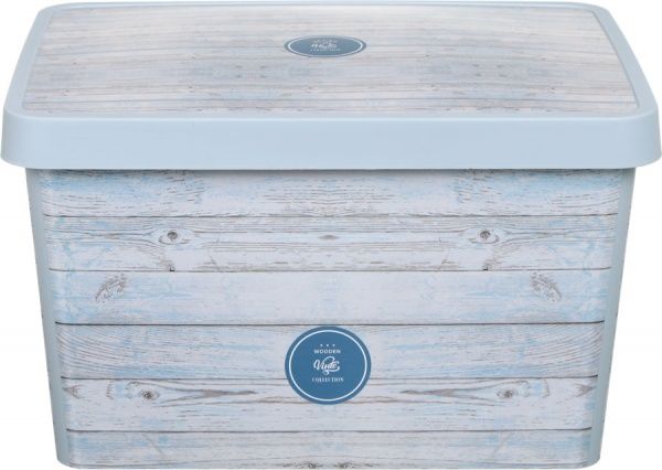 Ящик для зберігання G-643-W Wooden 277x370x218 мм