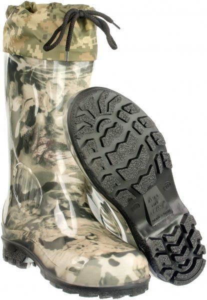 Сапоги Alisa Line Охота хаки с манжетой, утепленные р. 41