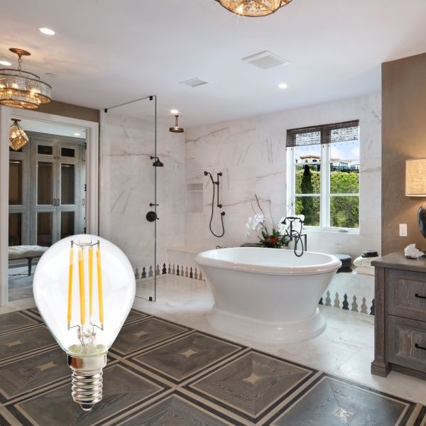 Лампа світлодіодна LightMaster FIL Deco 4,5 Вт E14 4000 К 220 В прозора LB-657 