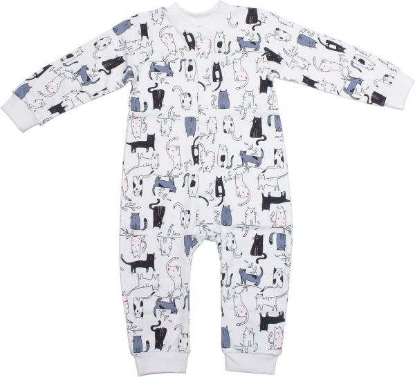 Боди детское Фламинго ясельный р.80 белый/в ассортименте 427-217 