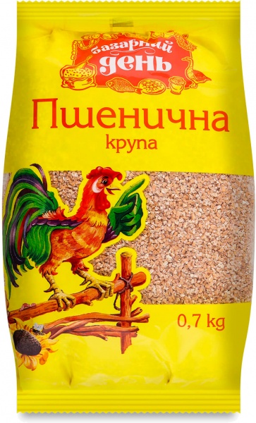 Крупа пшенична Базарний день 700 г 