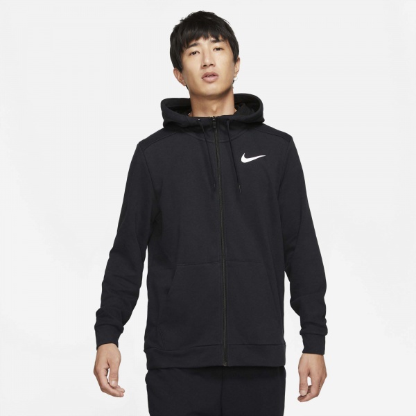 Джемпер Nike M NK DF HDIE FZ FL CZ6376-010 р. 2XL чорний