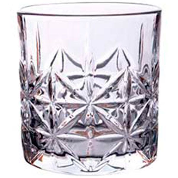Набір склянок низьких Crystal 330 мл 6 шт 600-003 La Glass