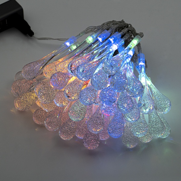 Декоративная гирлянда Altalusse (INL-2709U-50 Multicolor) встроенный светодиод (LED) 50 ламп 7,5 м 