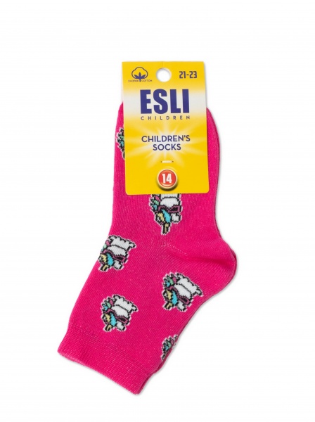 Носки для девочек Conte-Kids 21С-90СПЕ 641 р.14 малиновый 