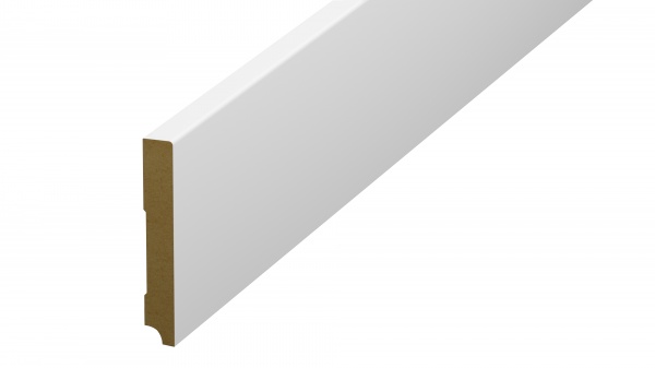 Плинтус МДФ Basic PURE+ Promo Белый Classen 719 белый 96x14x2400 мм 