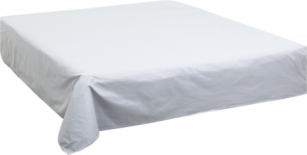 Простирадло Hromnia 1,5 180x220 см білий La Nuit 