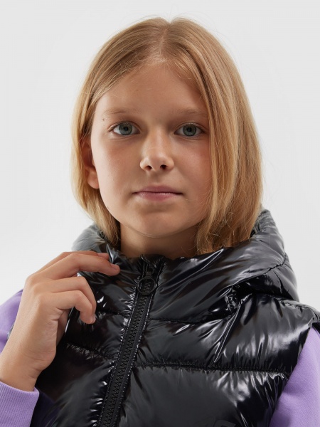 Жилет 4F VEST JACKET F046 4FJAW23TVJAF046-21S р.146 чорний