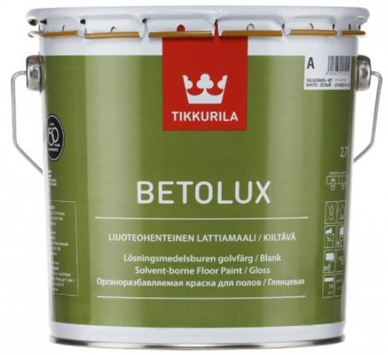 Краска TIKKURILA Фарба Бетолюкс белая глянец 2,7л