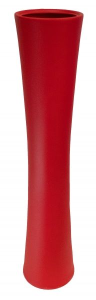 Ваза Труба муар красный 77 см