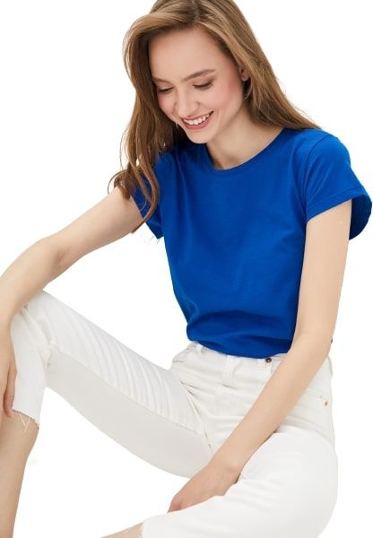 Футболка жіноча Роза 200206 р. M синій