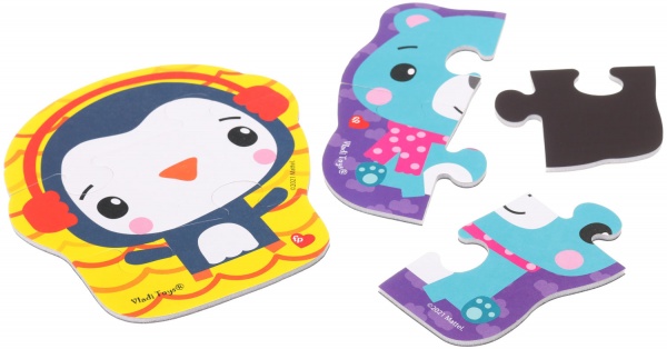 Бебі-пазли Fisher Price Ведмідь та пінгвін VT3208-15