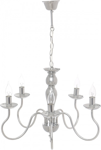 Люстра подвесная Vitaluce 5xE14 хром V1638/5 