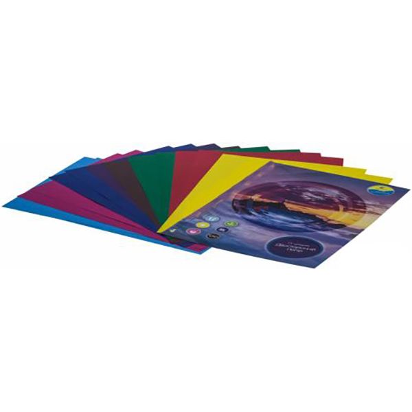 Бумага цветная А4 двусторонняя Поділля