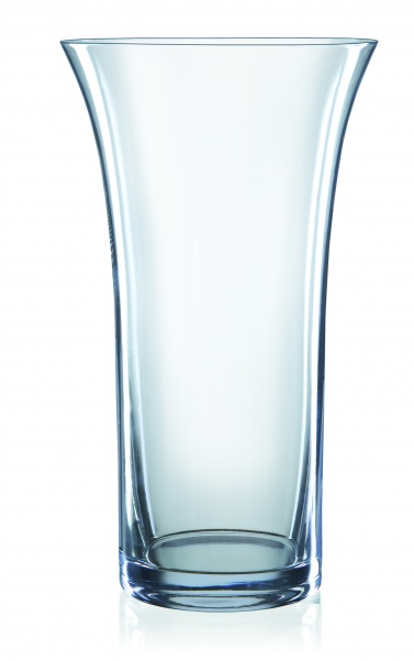 Ваза стеклянная Banquet в подарочной упаковке 25,5 см прозрачная 