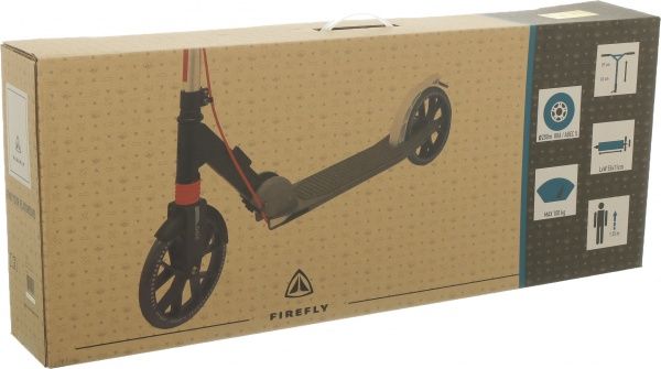 Самокат Firefly А 200 1.0 серый с золотым 310082-900031 