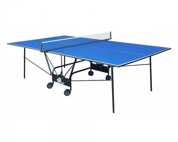 Теннисный стол GSI-Sport Compact Light Gk-4 голубой 