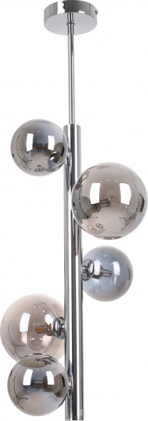 Люстра стельова Accento lighting Cervinia 5x20 Вт G9 хром ALHu-KP31704-5B 