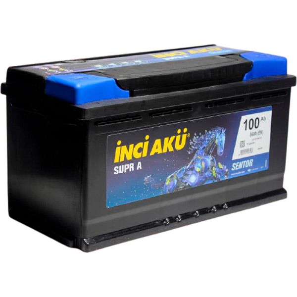 Аккумулятор автомобильный INCI Supra (Sentor) 100А 12 B L5 100 086 013 «+» справа