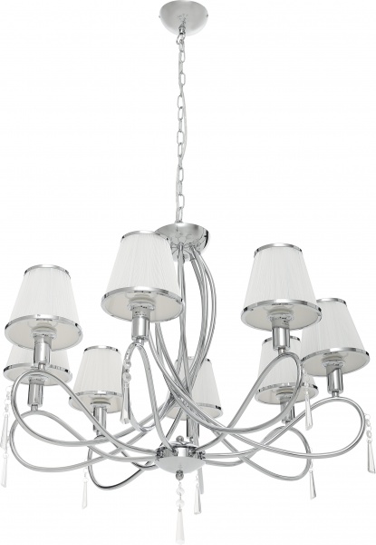 Люстра подвесная Arte Lamp Logico 8xE14 хром A1035LM-8CC 