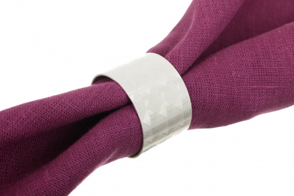 Набор колец для салфеток Rhombus 13х11х4,8 см 6 шт