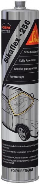 Клей для автомобільного скла Sika Sikaflex 256 однокомпонентний чорний 300 мл