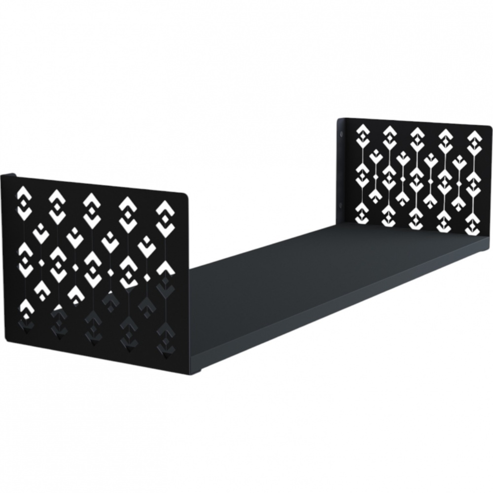 Полиця навісна Metkas Home Візерунок 170x800x220 мм (VPN01733 08022 11)