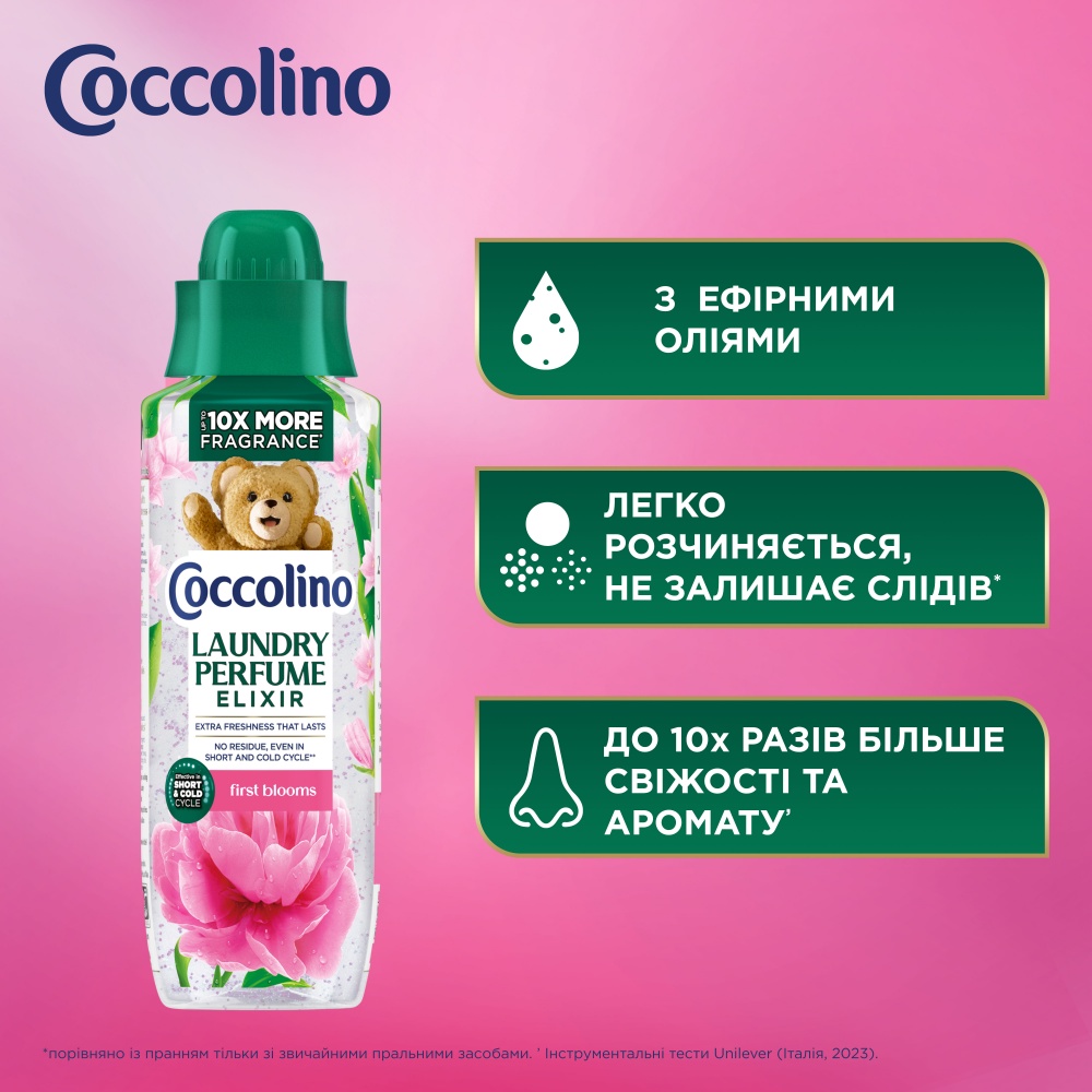 Парфум для білизни Coccolino Еліксир Весняні квіти 0,46 л