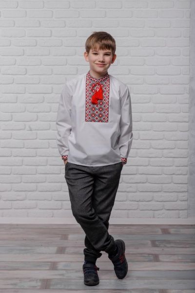 Вышиванка Сварга Эпицентр 1 р.146 красно-черный SV-CME0217-0421-02028-146 