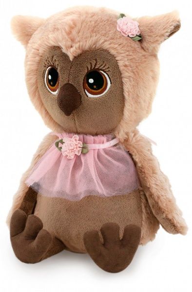 Мягкая игрушка Orange Сова Соня Мис Элегантность 25 см