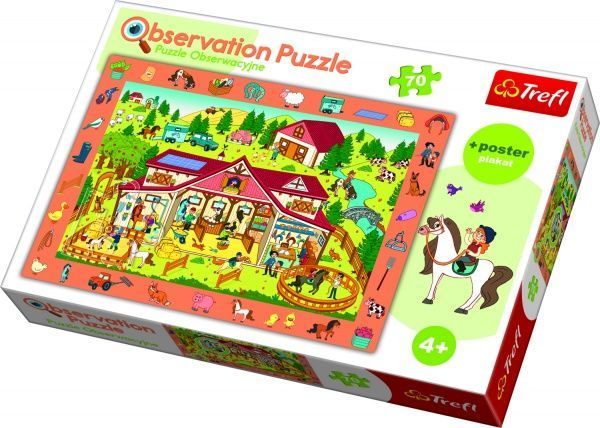 Пазлы Trefl Посещаем ранчо 6333953