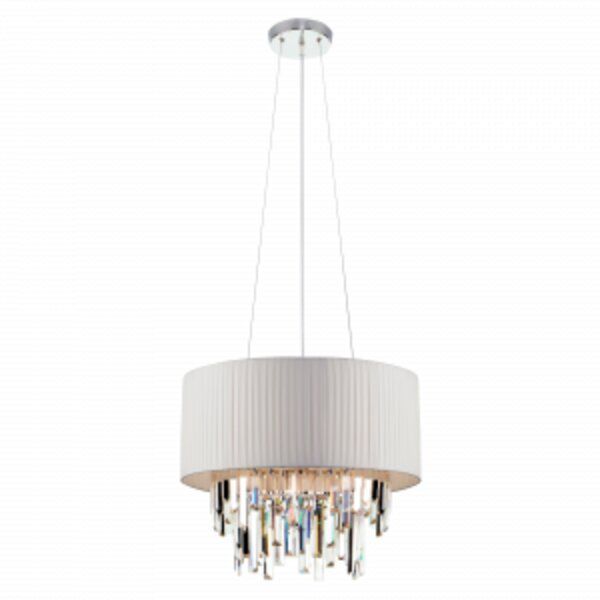 Люстра подвесная Strotskis Amantea 6x40 Вт E14 хром 10106/6 (хром) 