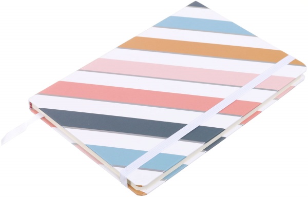 Блокнот Смужки нюд 21х14,5 см Mikirei