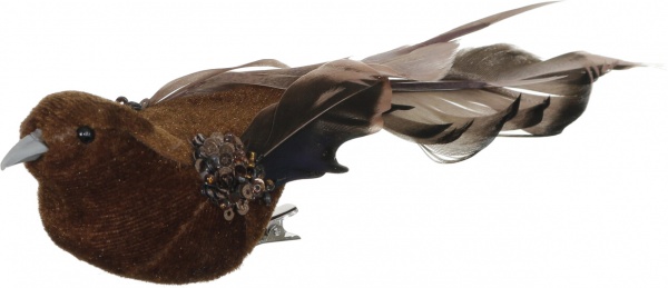 Набор новогоднего декора на клипсе Птички 2 шт. 17х4,5х5,5 см HC4503710