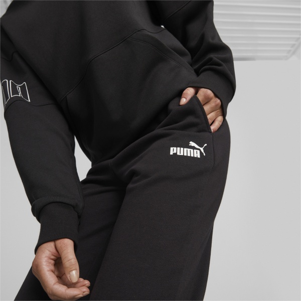 Штани Puma PUMA POWER TAPE PANTS TR 67422701 р. L чорний