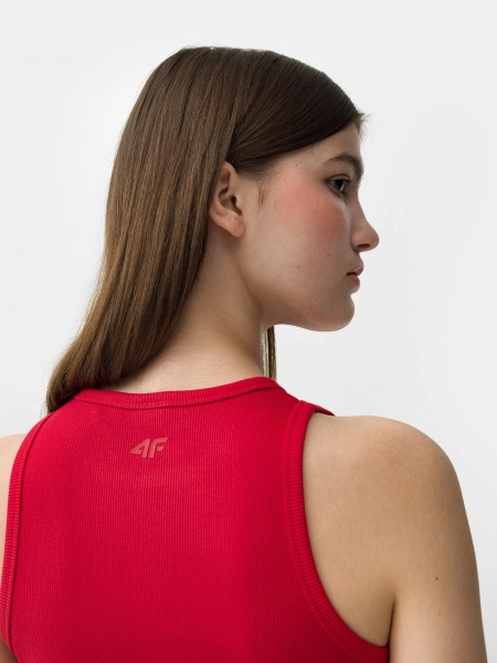 Майка 4F TSHIRT F0767 4FSS23TTSHF0767-62S р.XS червоний