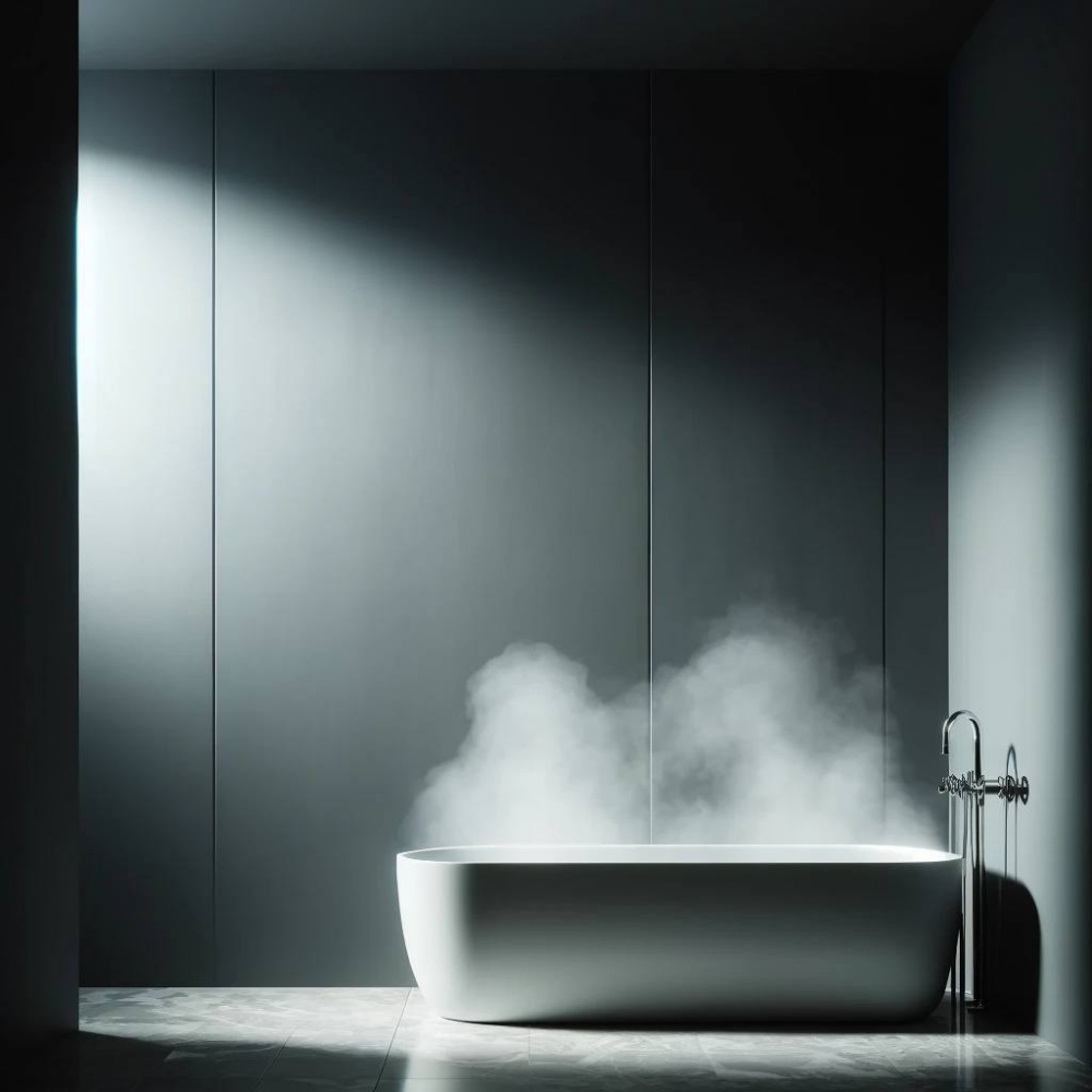 Фарба латексна вінілова Dufa PREMIUM Bad & Kuche P 112 шовковистий мат білий 10л