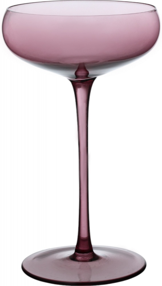 Бокал для шампанского Fiora Gloss Berry стекло 265 мл 1 шт.