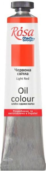 Фарба олійна Червона світла 326533 60 мл Rosa Studio
