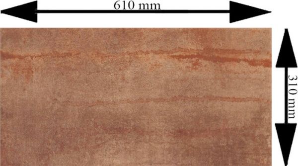 Плитка Allore Group Urban Rust M 31x61 NR Glossy 1 