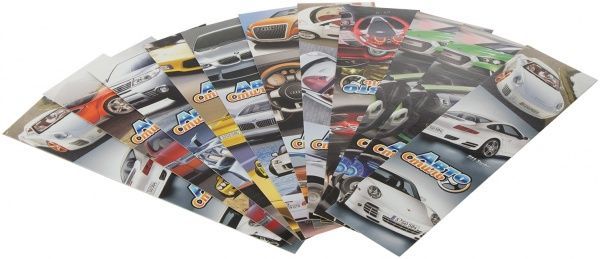 Набор закладок Машинки Лунапак