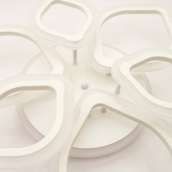 Люстра світлодіодна Luminaria 6R680/120 90 Вт білий AZALIA RGB 80W+10W 