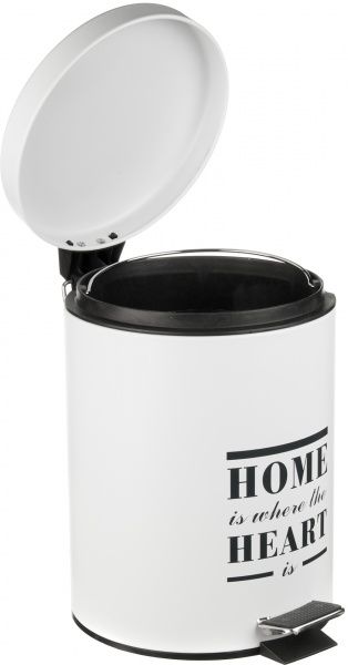 Відро з педаллю Trento Home Heart 46407